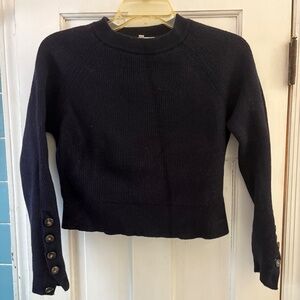 Sezane Navy Sami and Naelle Set, Size S